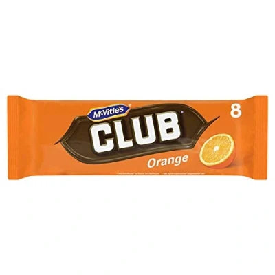 Image of McVitie&#039;s Club Orange, 176g
