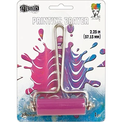 Image of Ranger Gel Press Brayers, Synthetic Material, Multicolour, 2.25inch Wide