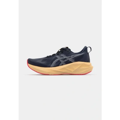 Image of Asics Novablast 5 Road running shoes, Men&#039;s, Size: 11, Midnight/orange glow shoes