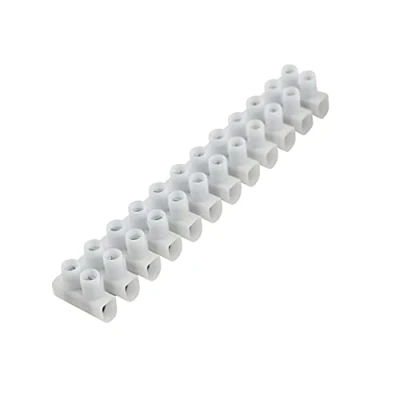 Image of UNITEC Lustre Terminal Pack of 10 12 Pin Can be Used up to 380 Volt 1.5 6.0 mm² Transparent