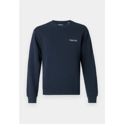 Image of Jack &amp; Jones Jjebradley Graphic CREW Sweatshirt, Men&#039;s, Size: XS, Sky captain