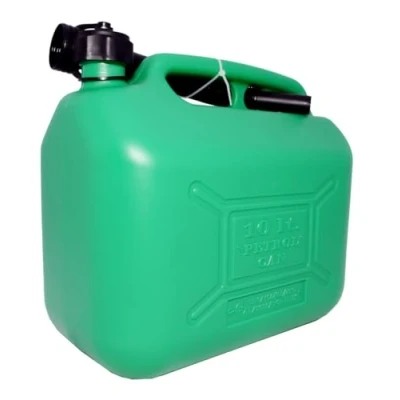 Image of Hilka Tools 84809510 10L Plastic Fuel Can, Green