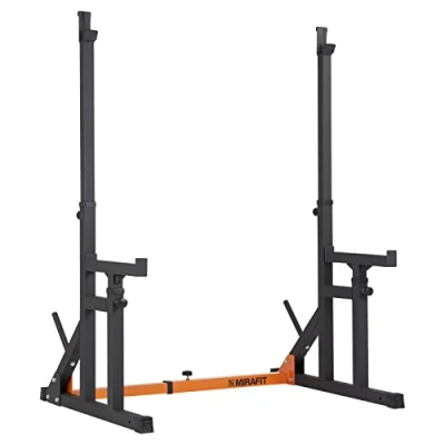 Image of Mirafit M130 Fully Adjustable Squat &amp; Bench Press Rack With Multi Position Spotter