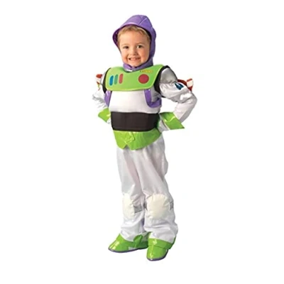Image of Toy Story™ (Disney™) Buzz Lightyear Platinum costume size 7 8 Years (Large)