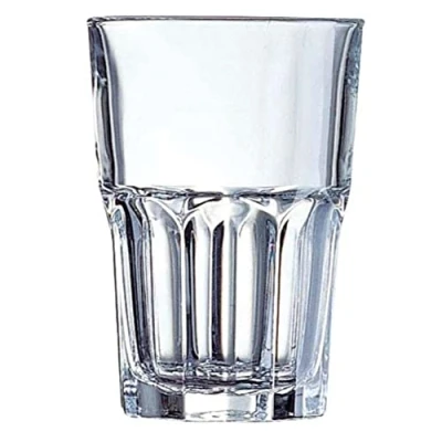 Image of Arcoroc Granity Hiball Glasses 12oz / 350ml Pack of 12 Milkshake Glasses, Beverage