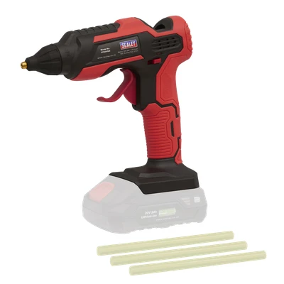 Image of Sealey Cordless Glue Gun 20V SV20 Series Body Only