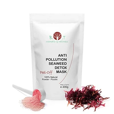 Image of Anti Pollution Peel Off Mask of Alginates &amp; Red Marine Algae with Antioxidant and Detox Effect. Illuminating Moisturising Facial Treatment 200 g