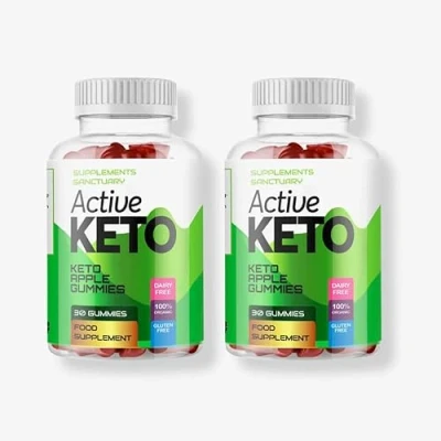 Image of Active Keto Gummies Apple (30 x 2) Flavour ACV