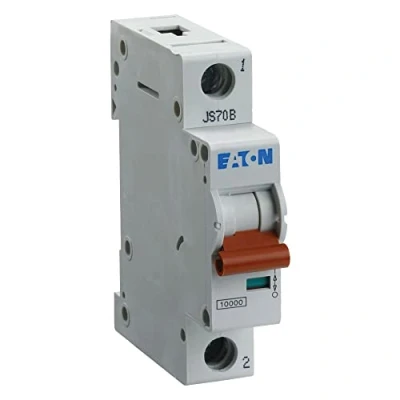 Image of EATON 6 AMP TYPE C 10 KA 230V SINGLE POLE MCB CIRCUIT BREAKER EMCH106 BSEN60898