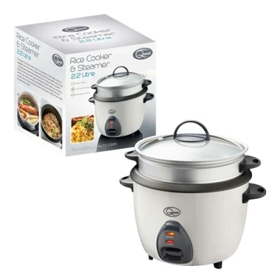 Image of Quest 2.2L Rice Cooker &amp; Steamer