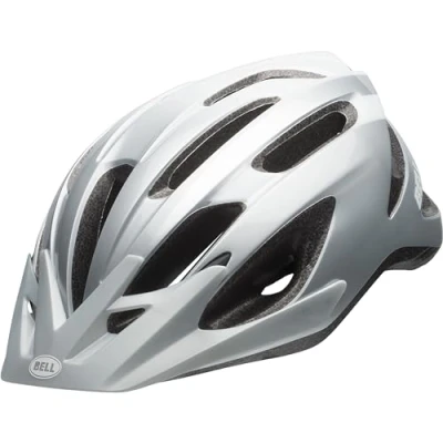 Image of Bell Crest Universal Road Helmet 2022: Grey/Silver M/L 53 60cm
