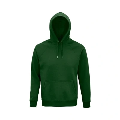 Image of SOLS Unisex Adult Stellar Organic Hoodie (Bottle Green) Size 3XL