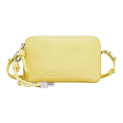 Image of Desigual Women&#039;s Mone_Half Julia Bi Fold Wallet, Yellow, 18.5