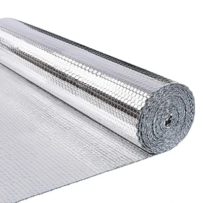 Image of VOUNOT Radiator Reflector Panels, Double Aluminum Bubble Heat Reflective Foil, Insulation Roll 10m x 122cm 3mm