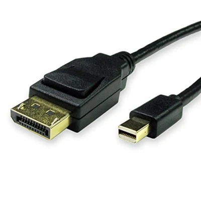 Image of Ex Pro Mini DisplayPort 1.4 to 0.5m Cable, Male Lead, High Speed 32.4Gb/s, Supports 8K@60Hz, 4K@120Hz Resolution