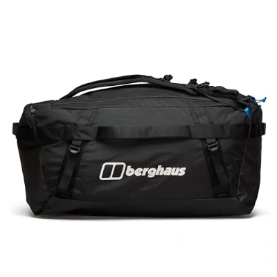 Image of Berghaus Unisex Xodus Travel Holdall 100L Bag Durable Shoulder Straps, Black, One Size