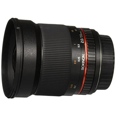 Image of Rokinon 16mm f/2.0 ED AS CS Lens for Canon EF S