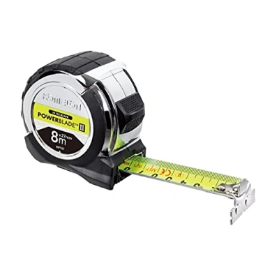 Image of Komelon MPT87M POWERBLADE 8M Pocket Tape, Black