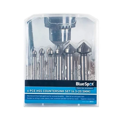 Image of Blue Spot Tools 20513 HSS Countersink Set (6.3 20.5mm)