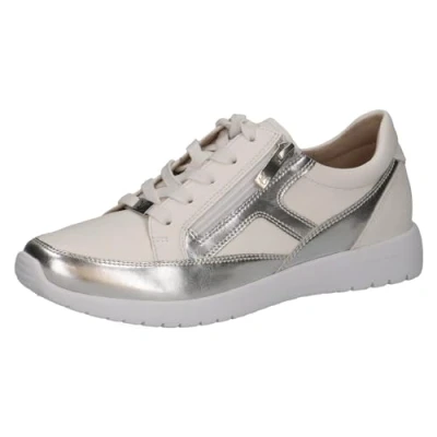 Image of CAPRICE Women&#039; 9 23781 42 Sneaker, White Comb, 7.5 UK