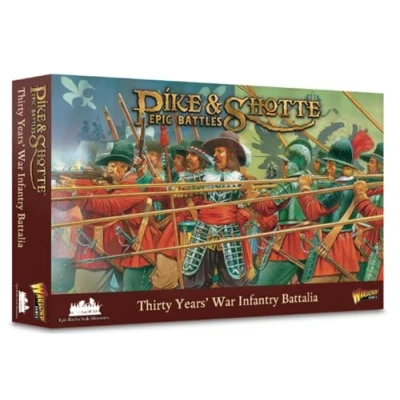 Image of Warlord Games Thirty Years War Infantry Battalia Plastic Miniatures for Pike &amp; Shotte Epic Battles Highly Detailed Table top Wargaming