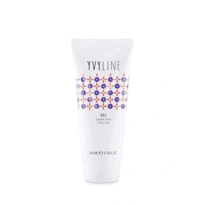 Image of Curl Gel YVYLINE Professional Curly Hair for Control and Definition Step According to the Girl Method Super Enhancer 200 ml Made in Italy