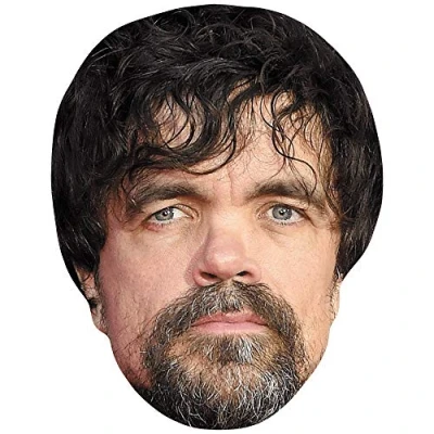 Image of Peter Dinklage (Beard) Celebrity Mask, Flat Card Face, Fancy Dress Mask