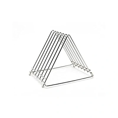 Image of Genware 1700 Stainless Steel Wire Cutting Board Rack for 0.5 1 inches Thick Boards, 357 mm Length, 267 Width, 270 Height