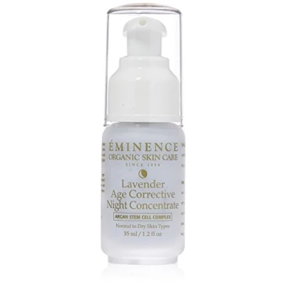 Image of Eminence Lavender Age Corrective Night Concentrate For Unisex 1.2 oz Serum