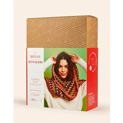 Image of Sirdar Kith &amp; Kin, Oversize Cowl Crochet Kit