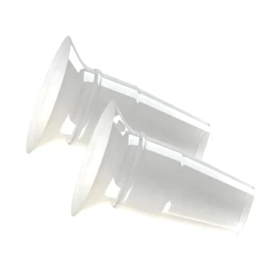 Image of Ardo 2 x 22mm Breast Shells Flange Inserts for Breastfeeding. Clear Shields Extra Comfort While Pumping &amp; Expressing Milk. Use with Alyssa, Calypso Amaryll Pump.