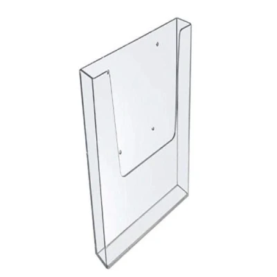 Image of Pos Display Shop 5 x 1/3rd A4 (NOT A4) 105mm wide Wall Mount Leaflet Holders Brochure Dispenser Retail Flyer Menu Holder BPSW110