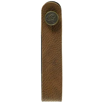 Image of Ortega Guitars Vegan Strap Connector for Guitar and Ukulele Series Brown (CONNECT TN)
