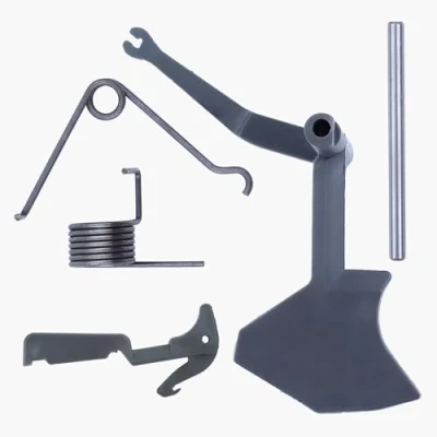 Image of Haishine Throttle Trigger Lever Holder Spring Pin Kit for Husqvarna 61 66 268 272 266 272XP 162 Chainsaw #501518002/501518102
