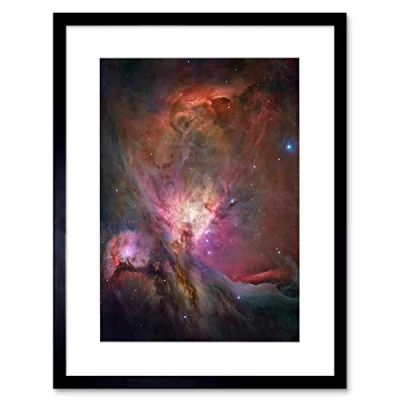 Image of Wee Blue Coo Hubble Space Telescope Orion Nebula Framed Wall Art Print