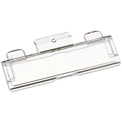 Image of 5 Star Tabs Plastic For Suspension Files Clear [Pack of 50]