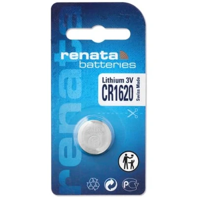 Image of 2X Renata Watch Battery Swiss Made CR1620 Lithium