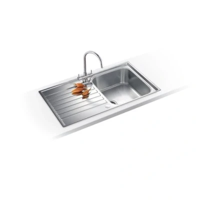 Image of Franke Ascona ASX611 86 1.0 Bowl Stainless Steel Inset Reversible Kitchen Sink