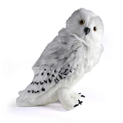 Image of The Noble Collection Hedwig Collector&#039;s Plush Officially Licensed 14in (35cm) Harry Potter Toy Dolls Snowy Owl For Kids &amp; Adults