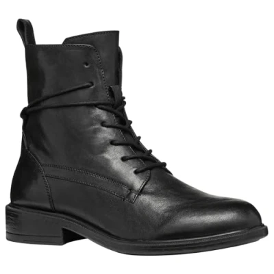 Image of Geox Women&#039;s D Catria Ankle Boot, Black, 6 UK