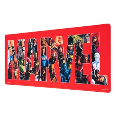 Image of Grupo Erik Marvel Avengers XXL Mouse Mat Desk Pad 31.5 Inch x 13.78 Non Slip Rubber Base Pad, Gaming Keyboard Gifts