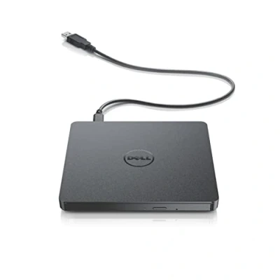 Image of Dell Slim DW316 Disk drive DVD±RW (±R DL) / DVD RAM 8x/8x/5x USB 2.0 External for Latitude 5310, Optiplex 5480, Precision Mobile Workstation 35XX, 5750, 77XX, Vostro 35XX
