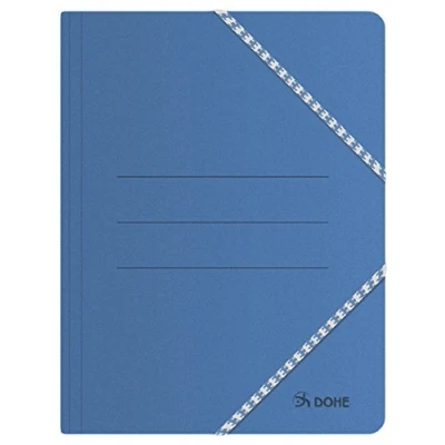 Image of Dohe Basic A5 Cardboard Folder Blue