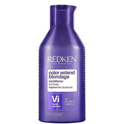 Image of Redken Conditioner for blonde and hair without yellow tone, colour extension conditioner, 1 x 300 ml