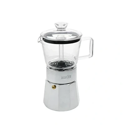 Image of La Cafetiere Glass Espresso Maker 6 Cup