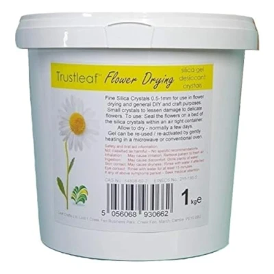 Image of Trustleaf 1kg / 2.2lbs TUB Flower Drying Granular Silica Gel Crystals 0.5 1mm Grain Sand (1kg f)