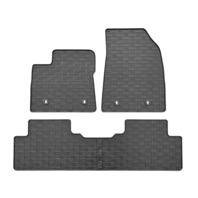 Image of AUTO STYLE Set of rubber mats compatible with MG 5 (EV) SW 2020 (4 piece + mounting system)
