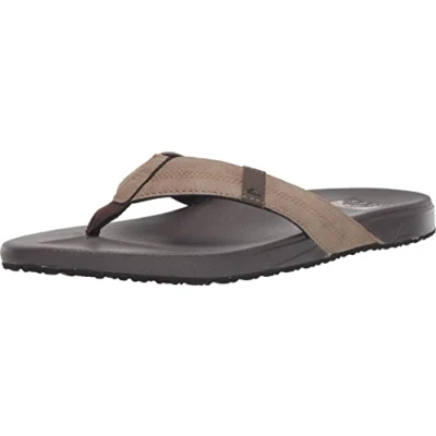 Image of Reef Men&#039;s Cushion Bounce Phantom Flip Flop, Multicolour Brown Tan Btn, 5 UK