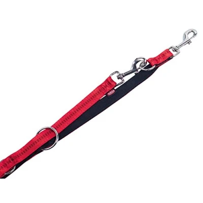 Image of Nobby Soft Grip Dogs Training Leash, 200 cm Length x 10 mm Width, Red