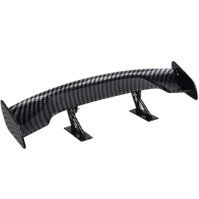 Image of Youery Universal Car Mini Spoiler Carbon Fiber Tail Wing Abs Rear Decoration
